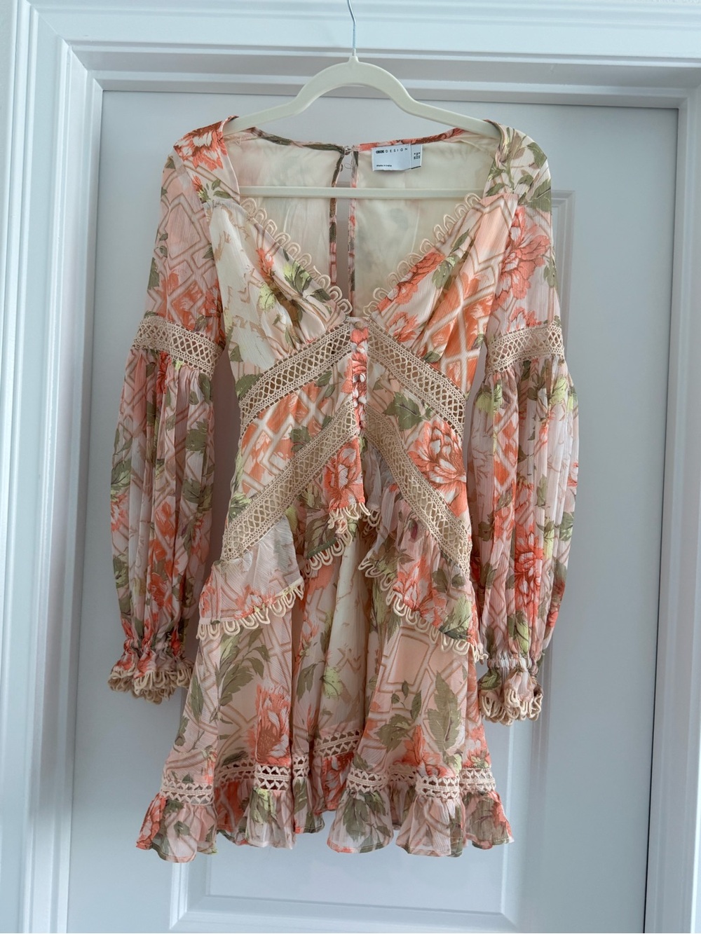 ASOS Boho Floral Dress Size 0
